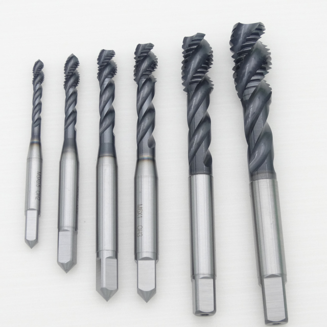Guhring 7777 Series HSS-E Spiral Groove Tap Metric Thread for JIS Standard for General Processing of 38HRC Steel