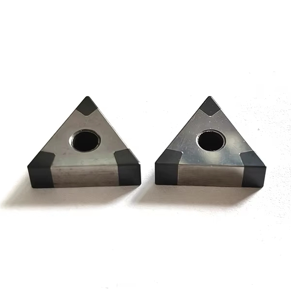 CBN TNGA160408 CNC Carbide Insert for Metal Lathe Turning Triangle Shape OEM Customizable