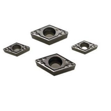 CNC Cutting Insert DCMT11T308HQ Uncoated External and Internal Boring Insert 55-Degree Rhombic Lathe Tool Bit