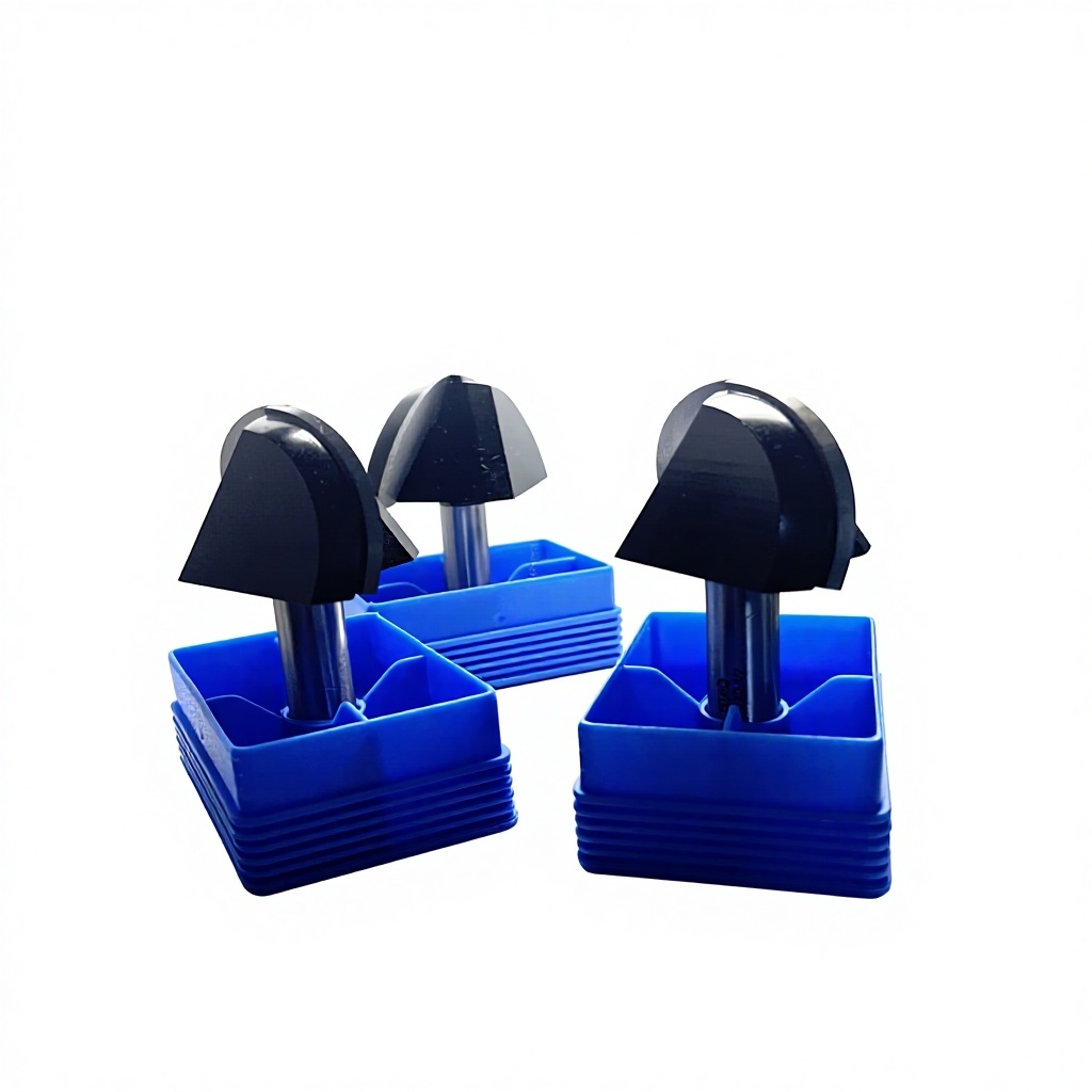 1/2"x2-1/2"   63.5mm Dia  Ball Router Bits for Wood CNC Router Bit  Woodworking Tool Core End Mills