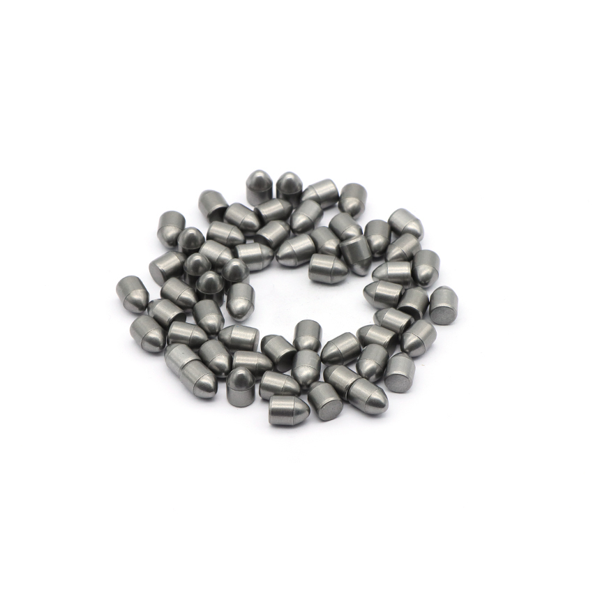 High Wear Resistance Cemented Carbide Mining Tips Button Engineering OEM Customizable