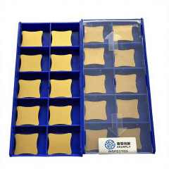 ZZST SDUN190416 Series Carbide Deburring Inserts R00 R15 R90 for Tube and Pipe SDUN 19 OD Scarfing Tools Tube Scarfing Inserts