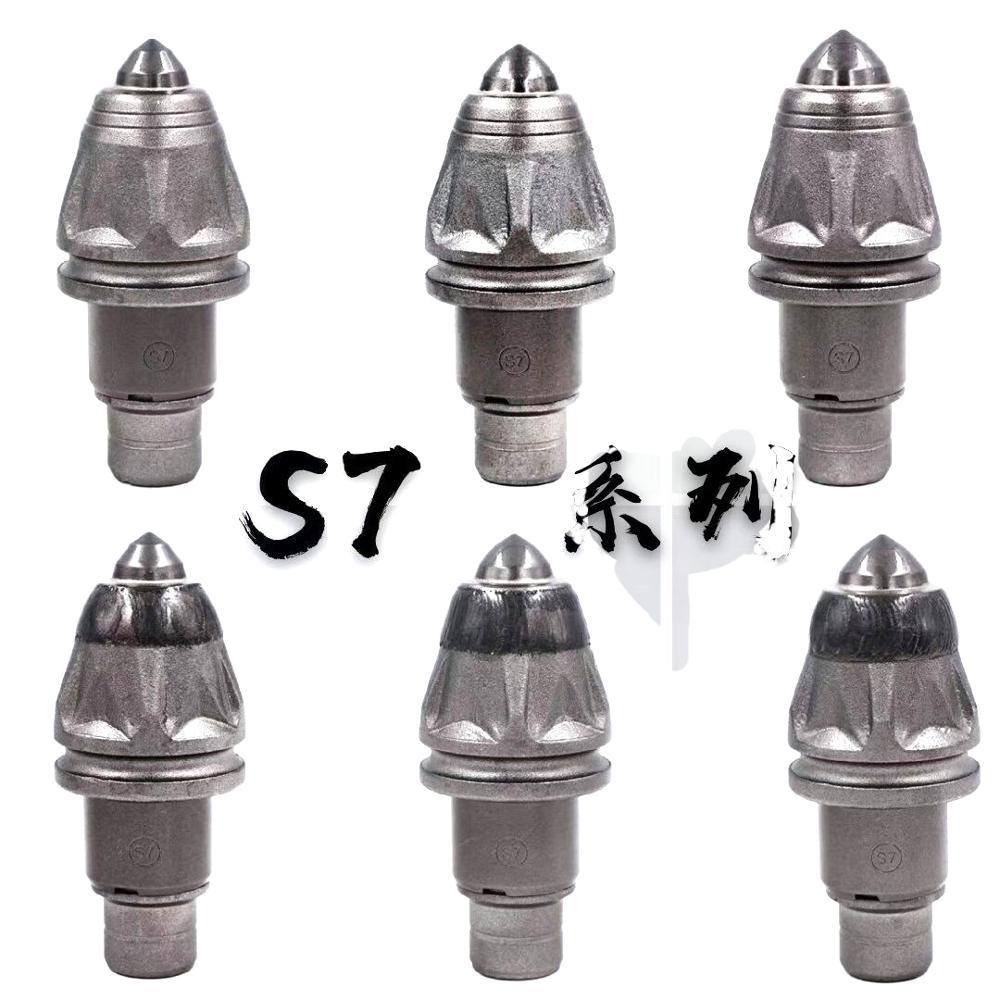 Top Selling B47K22H 3055 Tungsten Carbide 42CrMo Bullet Teeth Rotary Drill Rig High Performance Foundation Drilling Round