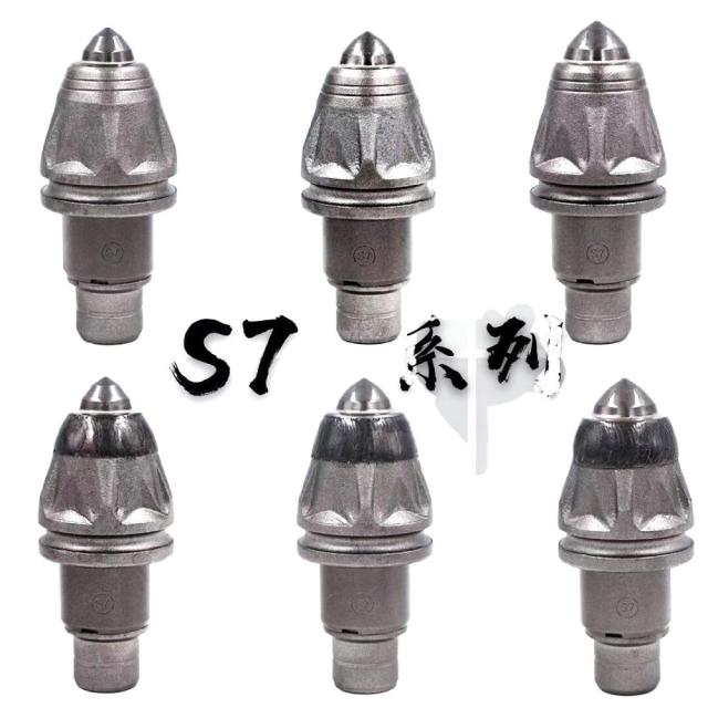 Top Selling B47K22H 3055 Tungsten Carbide 42CrMo Bullet Teeth Rotary Drill Rig High Performance Foundation Drilling Round