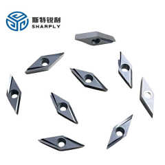 VCGT Turnkey CNC Lathe Machine Customizable Carbide Insert with PVD Coating Manufactured by Chinese OEM Provider