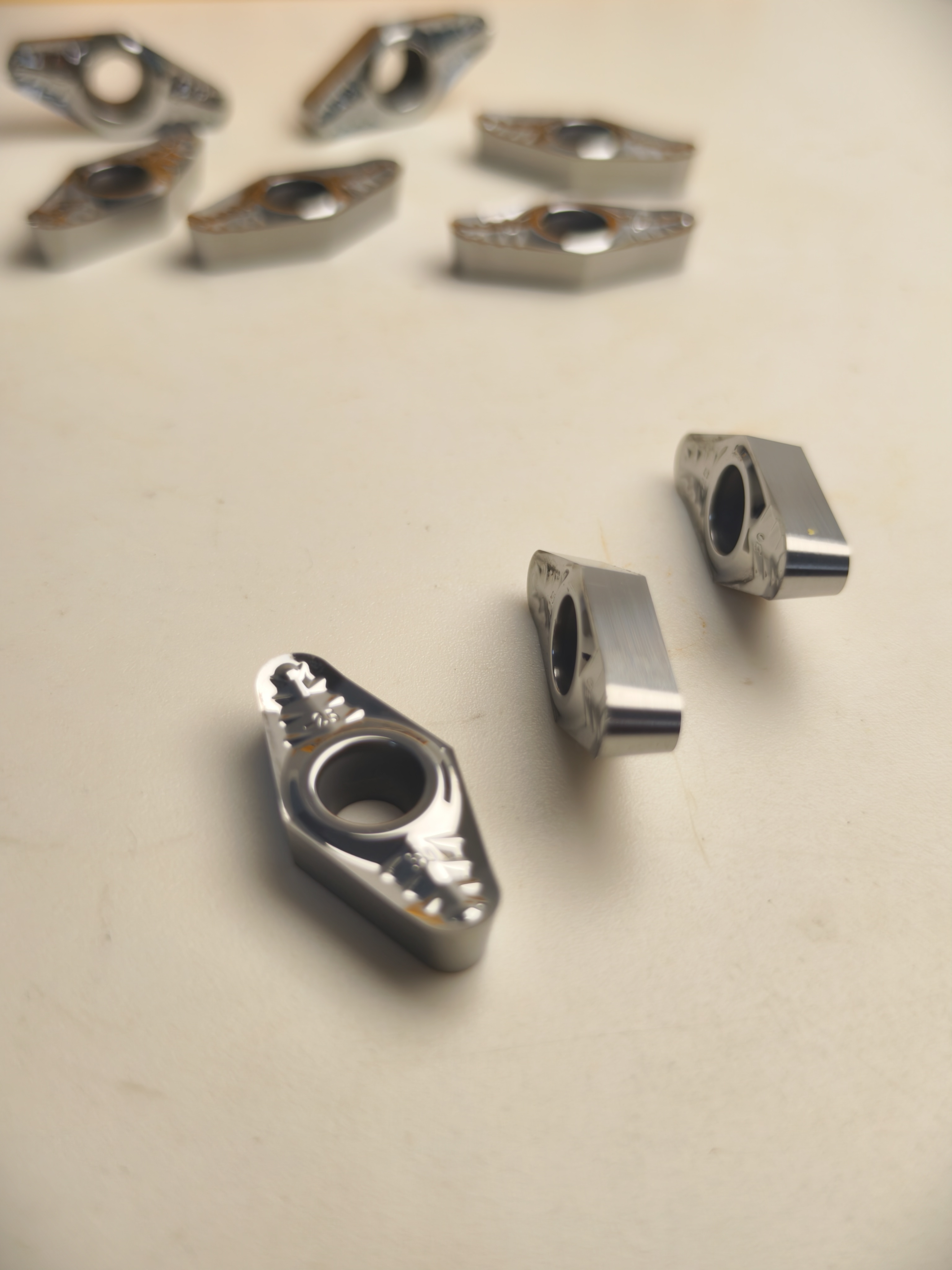 ZZST VCGT220530 Carbide Turning Inserts for Aluminum and Non Ferrous Metal CNC Machining