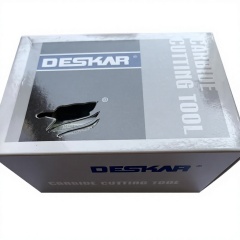 Deskar QCMT10T304-CM  LF6018S Carbide Drill Inserts for U Drill Steel and Stainless Steel Machining