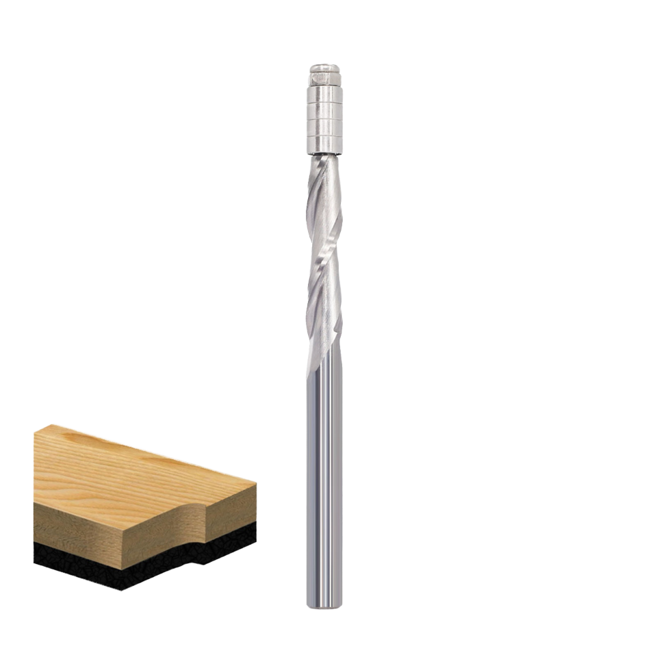 High-Precision Ultra Hard White Steel CNC Milling Cutter Straight Shank End Mill Tin Cobalt High-Speed Steel ODM OEM