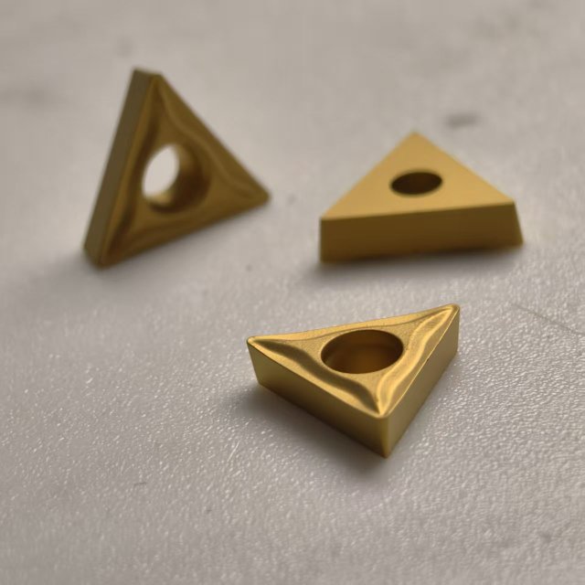 Customizable Triangle-Shaped Carbide Blade Turning Tool CNC Inserts for Lathe OEM Support