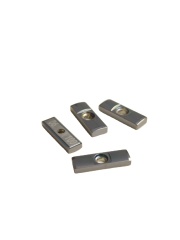 CNC Carbide Turning Tool PVD Coating Grooving Trapezoid Cutter