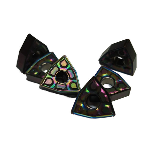 WNMG080408 Carbide Insert with CQ Chip Breaker Double Colour CVD Coating CNC Turning Tools Customized OEM Support