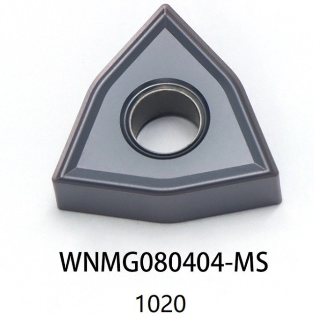 Various Groove-shaped Peach-shaped Inserts CNC Inserts WNMG080408-MA Stainless Steel Machining Steel Workpiece Coated Lathe