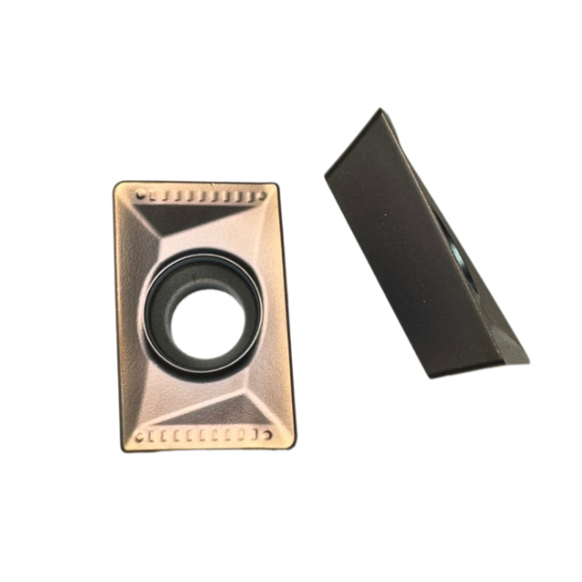 TaeguTec Geometry HNMX050410 Tungsten Carbide Milling Inserts for Alloy Steel