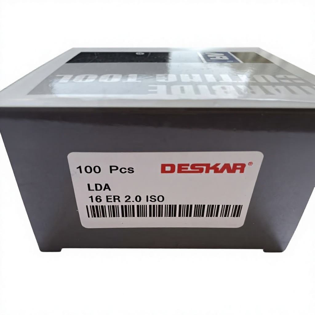Deskar 16ER 2.0 ISO LDA Carbide Threading Inserts for External Metric Thread Turning