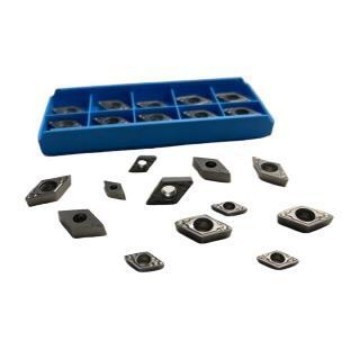 CNC Cutting Insert DCMT11T308HQ Uncoated External and Internal Boring Insert 55-Degree Rhombic Lathe Tool Bit