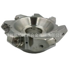 MFHPN45-125-40-7T Carbide Tool Holder CNC Milling Cutter High-Feed Face Milling Cutter No Coating Universal Direction