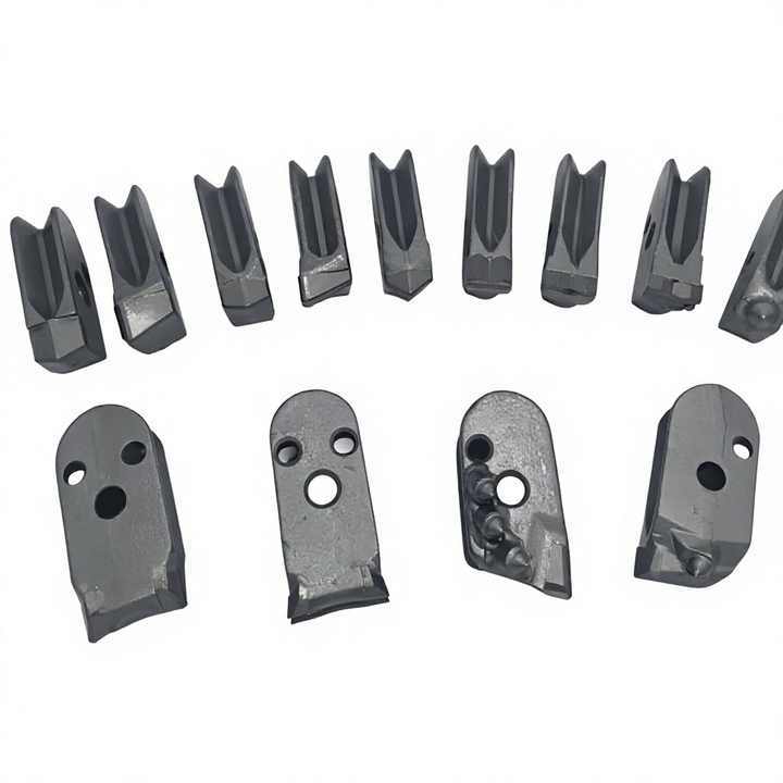 Sharp Flat Bucket Teeth for 18S 35S Excavator Parts 25SRC 35SRC Construction Machinery Parts