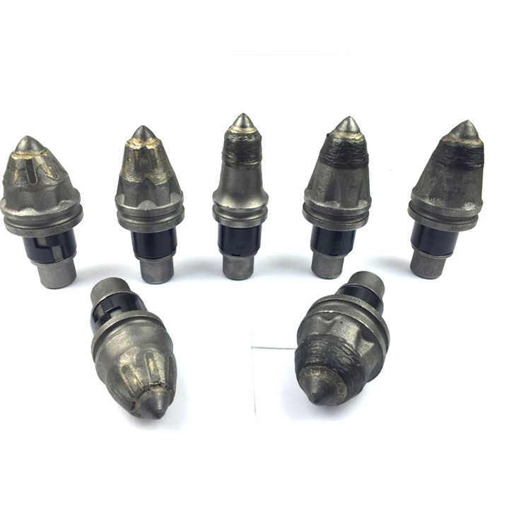 Top Selling B47K22H 3055 Tungsten Carbide 42CrMo Bullet Teeth Rotary Drill Rig High Performance Foundation Drilling Round
