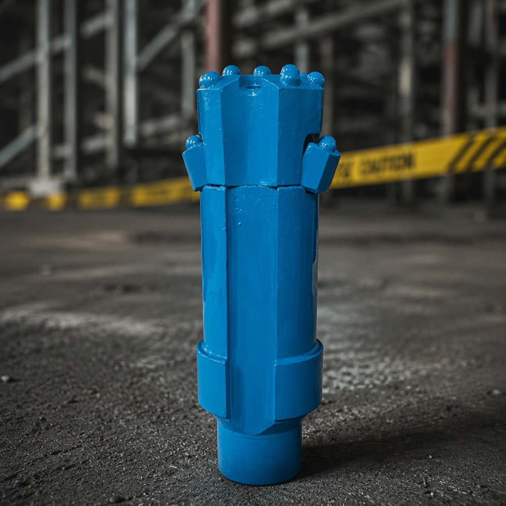 Eccentric Concentric Slide Block DTH Drill Casing System Ring Bits Forged Ore Mining Drilling Rig