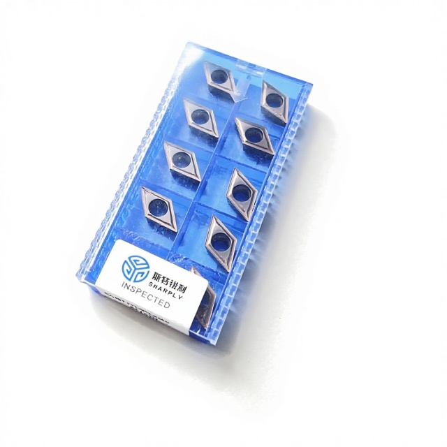 Customizable Square Tungsten Carbide Insert Turning Tool DCMT11T304-PF3 for CNC Lathe Machine
