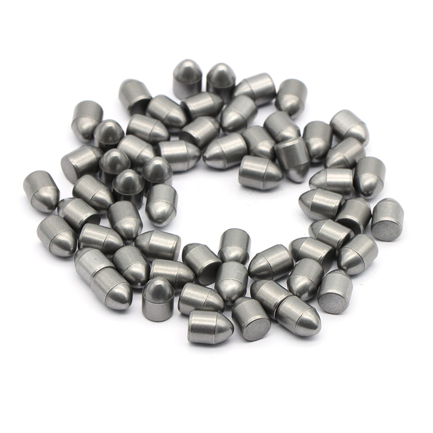 High Wear Resistance Cemented Carbide Mining Tips Button Engineering OEM Customizable