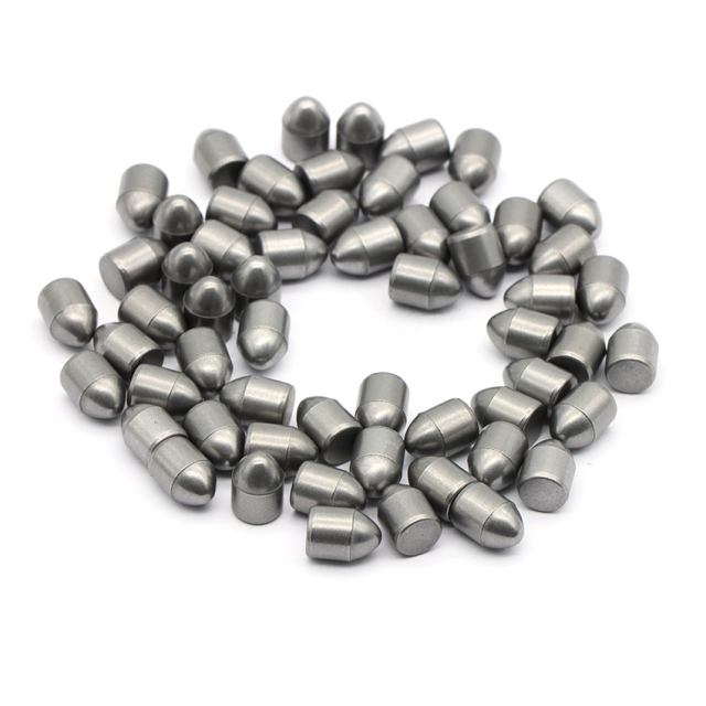 High Wear Resistance Cemented Carbide Mining Tips Button Engineering OEM Customizable