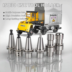 CNC Stainless ISO30 Tool Holder ER11 ER16 ER20 ER25 ER32 ISO20 10 15 20 25 30 Series for Milling Cutter Applications