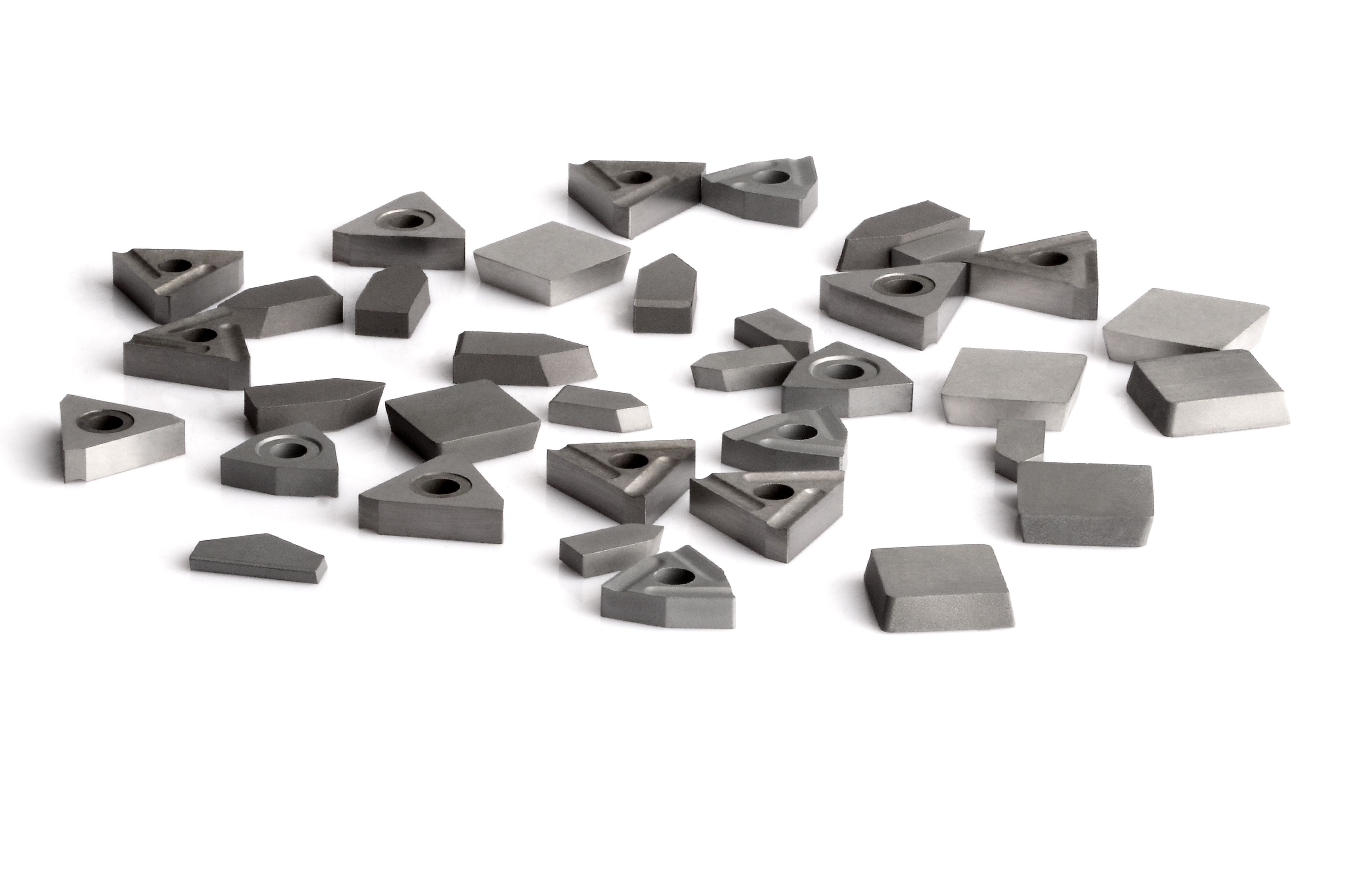 CNC Lathe Machine Tungsten Carbide Turning Insert Customizable Triangle Shaped Cutting Tools Holder