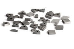 CNC Lathe Machine Tungsten Carbide Turning Insert Customizable Triangle Shaped Cutting Tools Holder