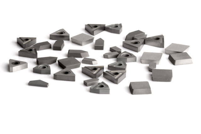 CNC Lathe Machine Tungsten Carbide Turning Insert Customizable Triangle Shaped Cutting Tools Holder