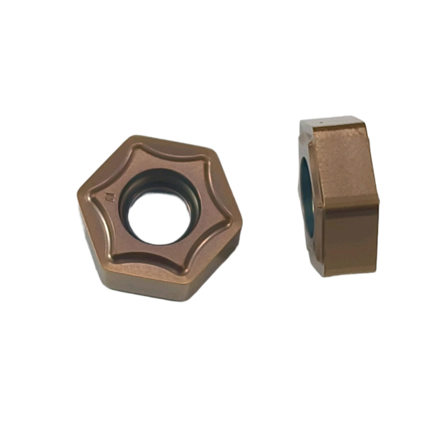 TaeguTec Geometry HNMX050410 Tungsten Carbide Milling Inserts for Alloy Steel