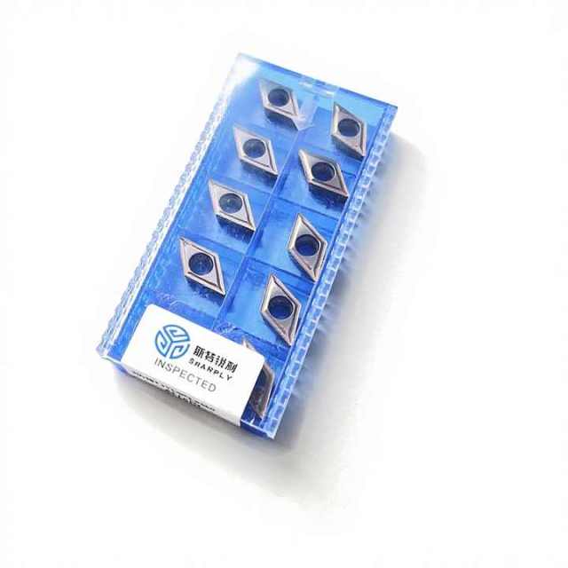 Customizable Square Tungsten Carbide Insert Turning Tool DCMT11T304-PF3 for CNC Lathe Machine