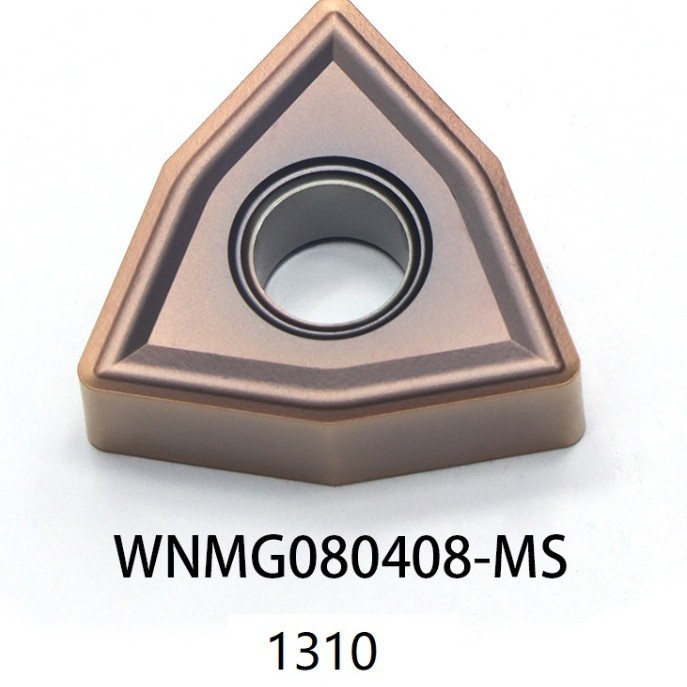 Various Groove-shaped Peach-shaped Inserts CNC Inserts WNMG080408-MA Stainless Steel Machining Steel Workpiece Coated Lathe