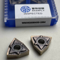 ZZST Tungsten Carbide Inserts WNMG080408-SM4 for SS  Turning Inserts