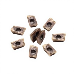 Tungsten-titanium-cobalt cemented carbide