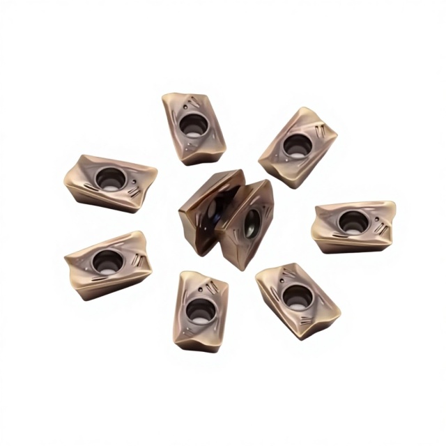 Tungsten-titanium-cobalt cemented carbide
