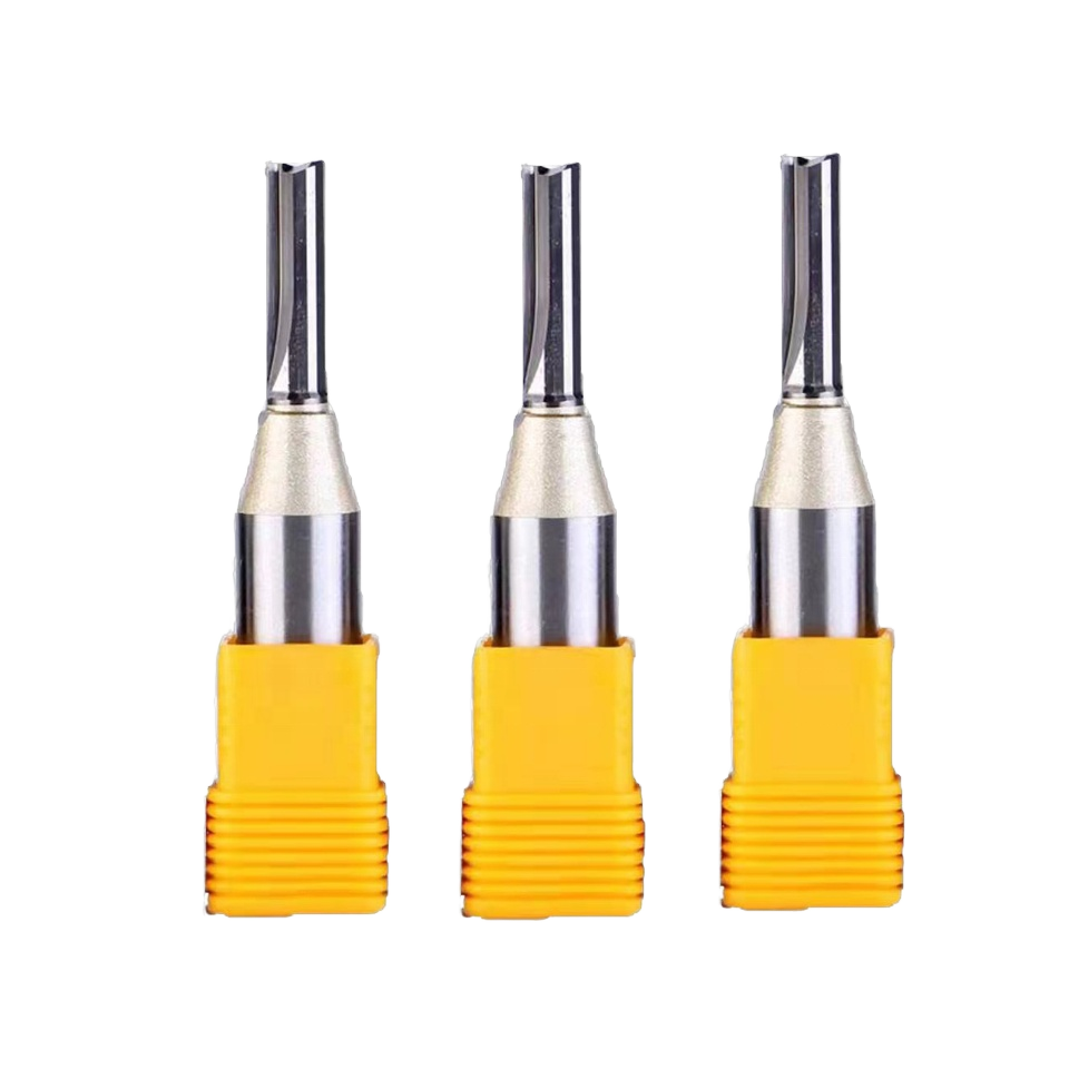 HRC 45 55 65 CNC Carbide DLC Endmill for Aluminium 3mm Shank 12mm D12 2flutes 6mm Diameter End Mill