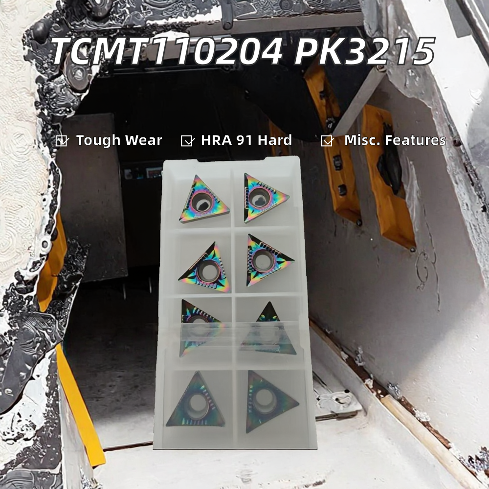 Customizable OEM Carbide Inserts for TCGT16T304-AL & Cutting Tools Triangle Shaped Turning Inserts