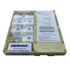 Deskar SPMG060204-TG  LF6018  Carbide Drill Inserts for U Drill CNC Hole Machining  SPMG110408-TG  LF6018