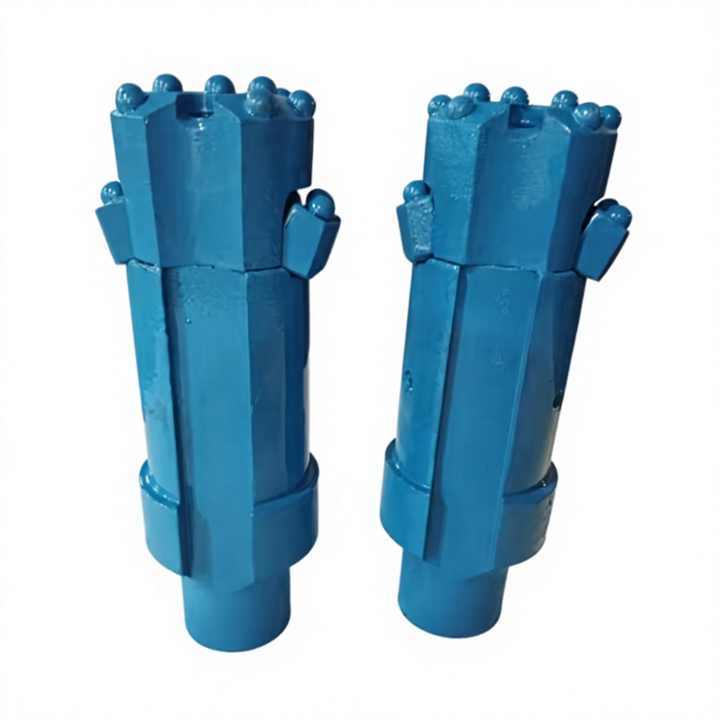 Eccentric Concentric Slide Block DTH Drill Casing System Ring Bits Forged Ore Mining Drilling Rig