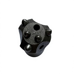 ZZST 32mm Tapered Button Drill Bit with 11 Degree Taper and 5 Carbide Buttons for Rock Drilling