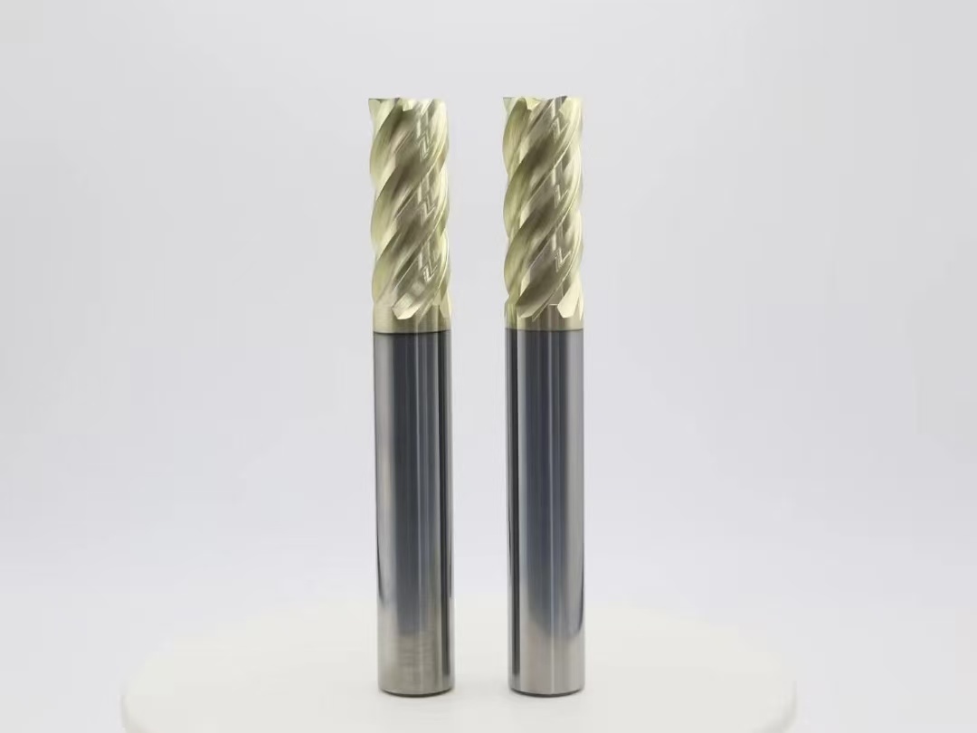 Titanium Alloy Solid End Mills 6mm Twist Milling Cutters Variety Sizes 1.5mm-13mm Drill Bits for Metal Iron Tungsten Carbide