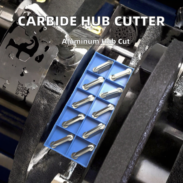 Aluminum Hub Cutting Carbide Hub Cutter Blade Turning Tool Without Coating or Hardness
