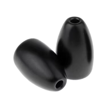 ZZST Tungsten Flipping Weights Bullet Fishing Sinkers for Flipping and Punching Heavy Cover