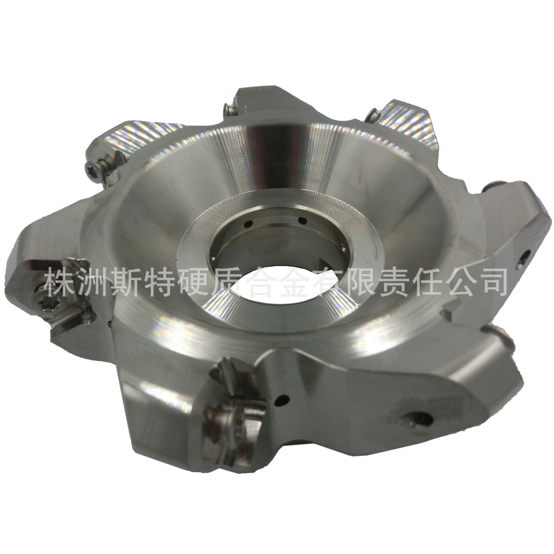 MFHPN45-125-40-7T Carbide Tool Holder CNC Milling Cutter High-Feed Face Milling Cutter No Coating Universal Direction