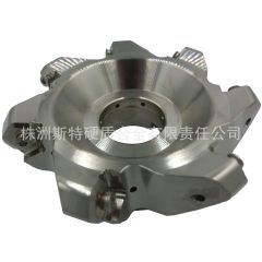 MFHPN45-125-40-7T Carbide Tool Holder CNC Milling Cutter High-Feed Face Milling Cutter No Coating Universal Direction