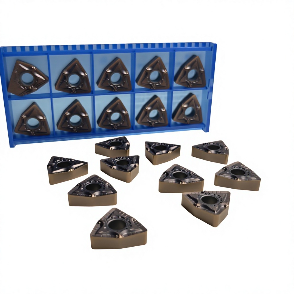 For OEM CNC Lathe Carbide Inserts Turning Tools Machining Cut Sharp Blade WNMG080404-TM LF9018
