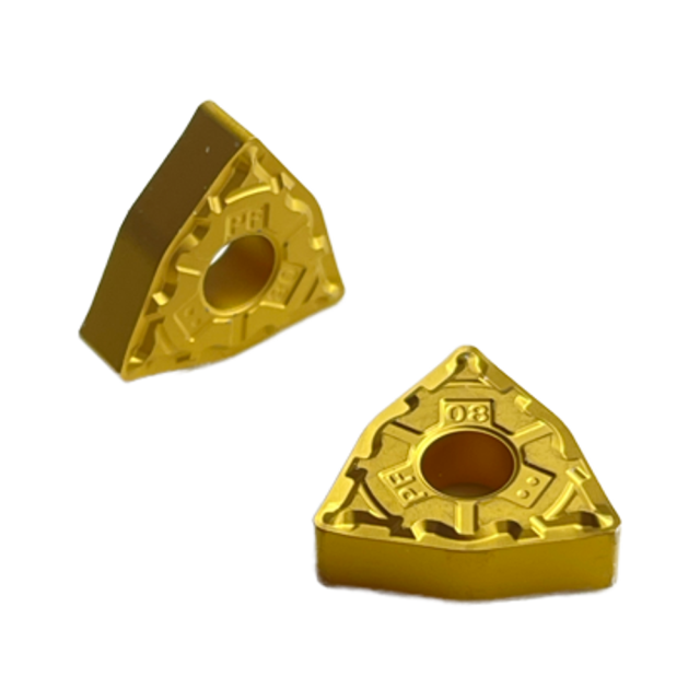 WNMG080408 Carbide Insert with CQ Chip Breaker Double Colour CVD Coating CNC Turning Tools Customized OEM Support