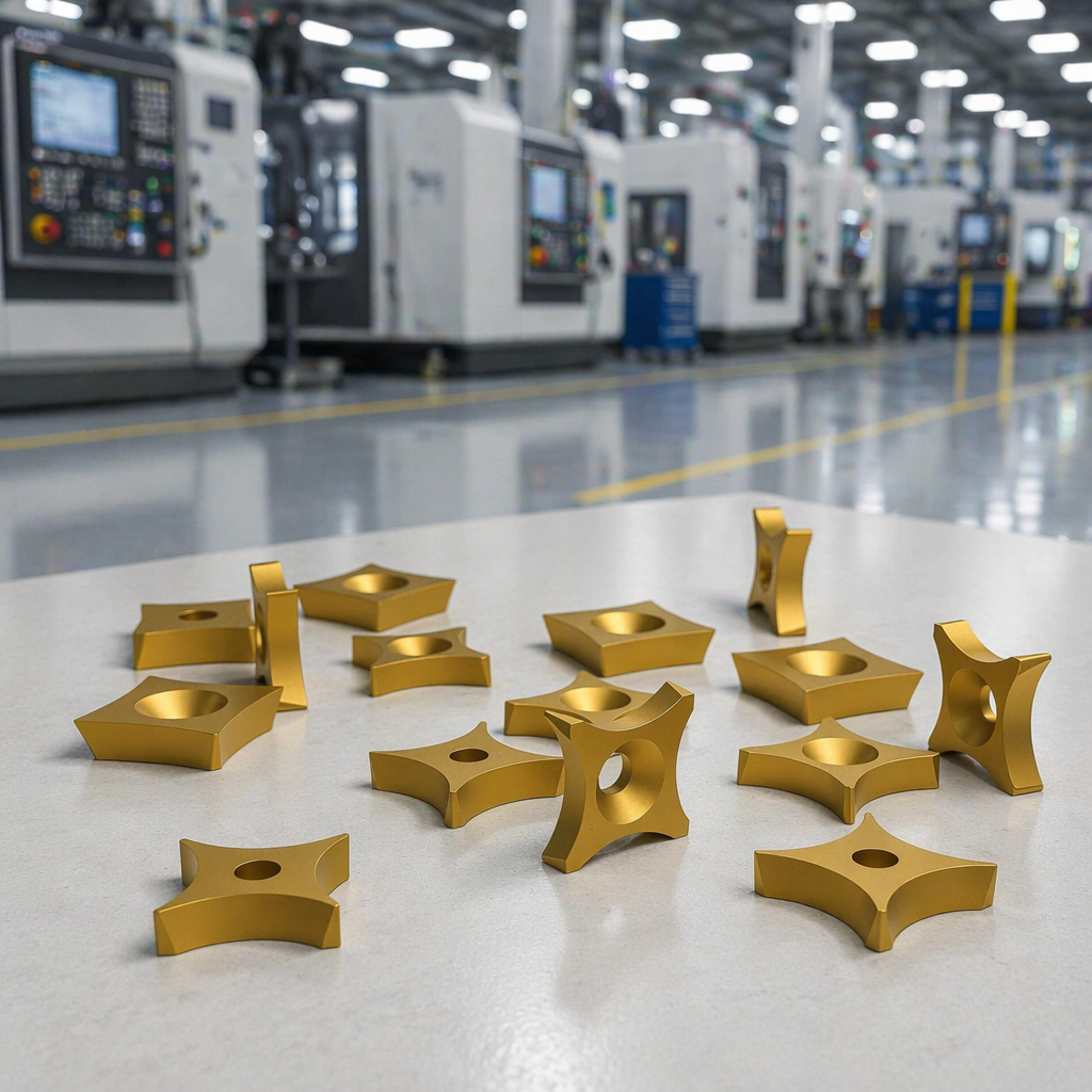 Carbide CNC Inserts Series Six Sided OD Scarfing Inserts for Pipe and Tubes