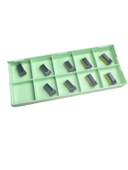 ZHUZHOU CNC Grooving Inserts  DT08-R0.8 CNC Large Depth Single Head Cutting Inserts Carbide  With Tool  Holder STEHR2525P08-T50